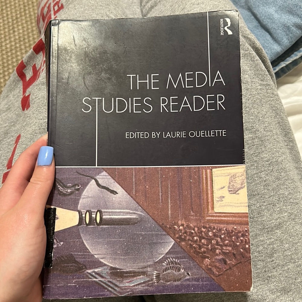 The Media Studies Reader Textbook Edited by Laurie Ouellette